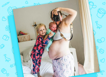 «Мое тело никуда не уходило»: 8 честных (и прекрасных!) фотографий женщин после родов