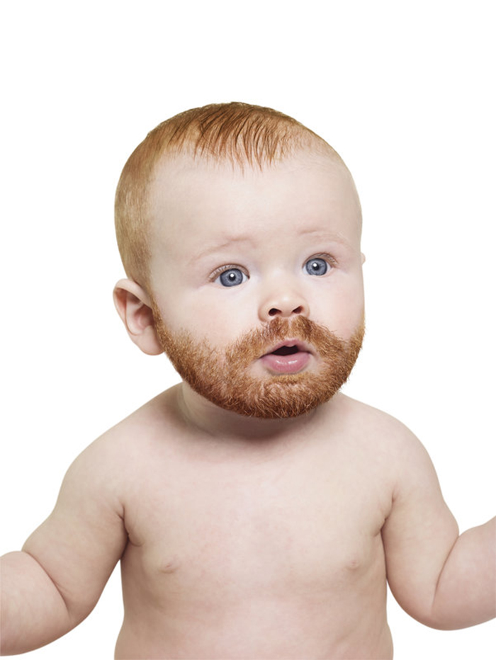 Почему рождаются с бородой
