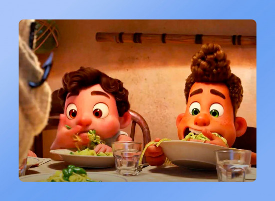 Кадр из мультфильма Лука, студия Disney/Pixar, 2021 г