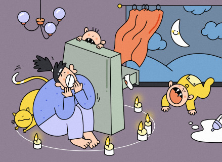 Изгоняющий тоддлера: как бы выглядели фильмы ужасов, если бы их снимали родители