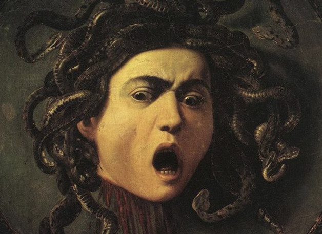 Medusa by Caravaggio, 1597