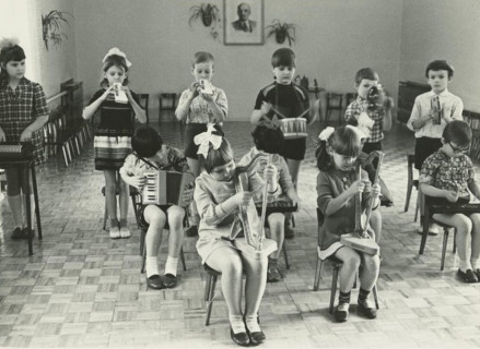 Занятия и игры в детском саду, г. Мышкин, 1970-е годы. Неизвестный автор
