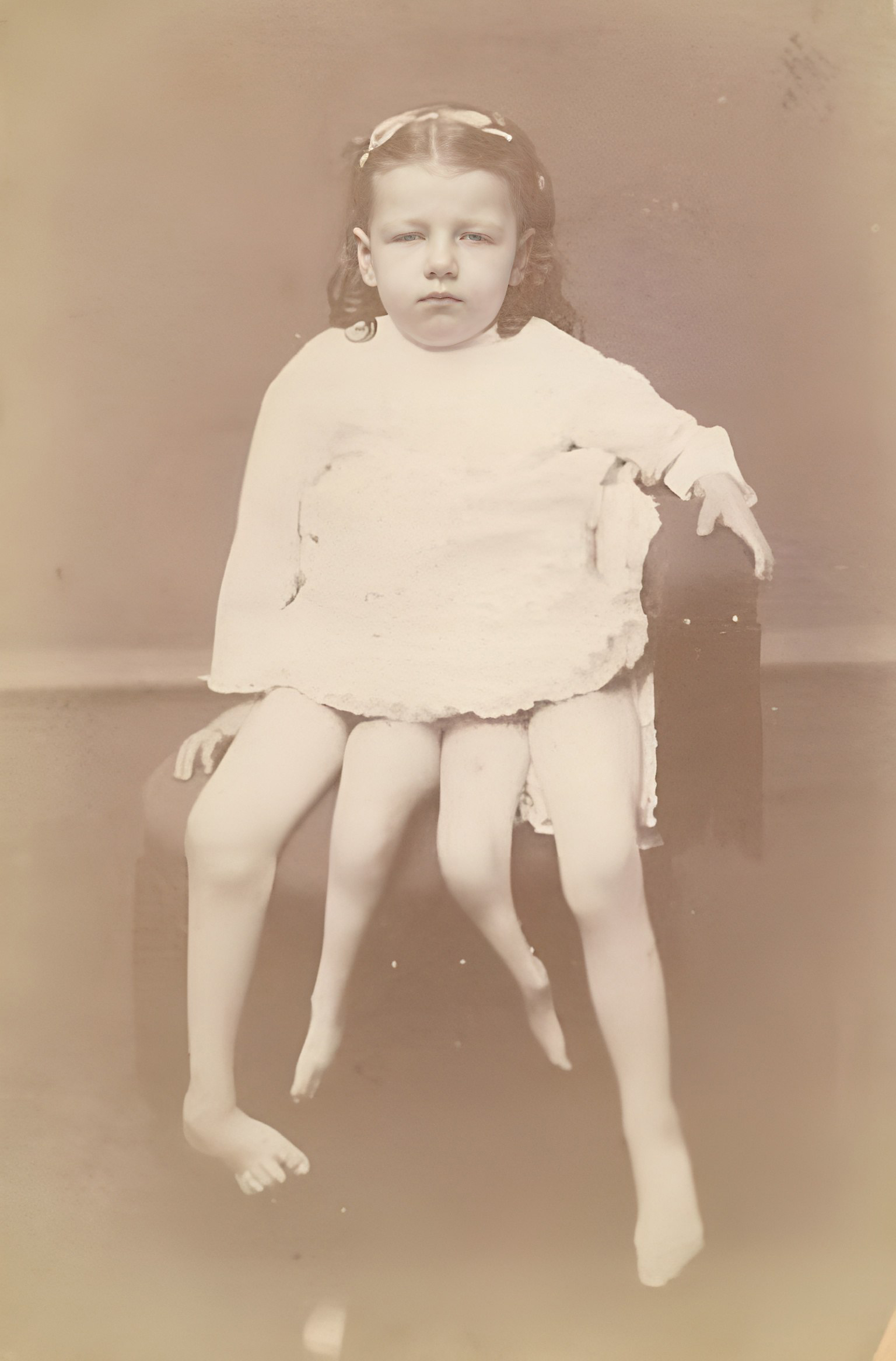 Мама 4 ноги. Джозефина Миртл Корбин. Жозефин Миртл Корбин (Техас, 1868-1928). Четырехногая Миртл Корбин.