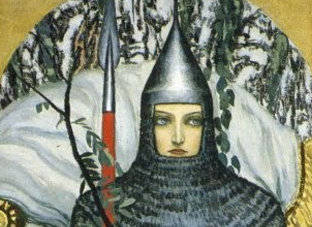 Картина Константина Васильева «Настасья Микулишна»