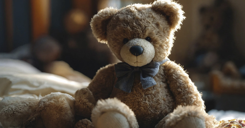 На фото: плюшевый мишка, Фото: nada alabdi | Shutterstock | Fotodom