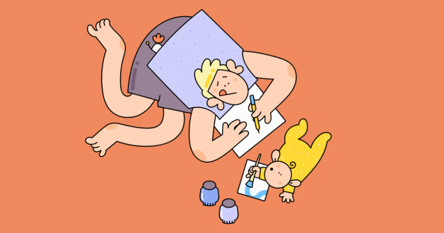 Иллюстрация Насти Железняк