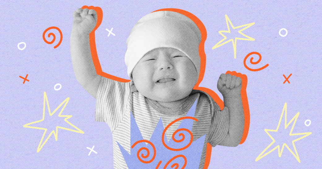 Колики у ребенка. Коллаж с фото: Dmitr1ch | Regina Burganova | Shutterstock | Fotodom