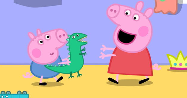 Скриншот: канал George Pig - Official Channel | George Pig Tries To Get An Apple | Youtube