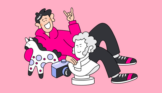 Иллюстрация Насти Железняк