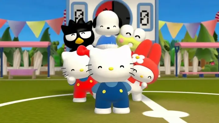 Кадр из мультсериала «Приключения Hello Kitty и ее друзей»