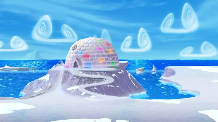 Кадр из мультсериала «Приключения пингвинят»